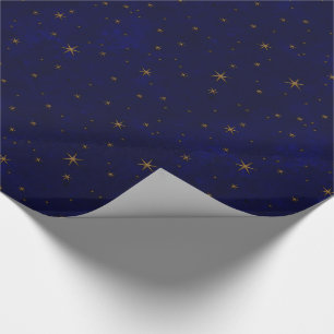 Celestial Starry Night Wrapping Paper