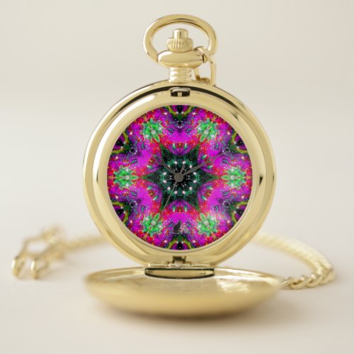 Celestial Stellar Kaleid Pocket Watch