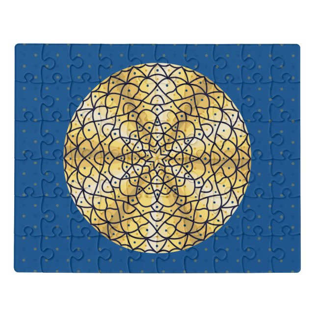 Celestial Sun Acrylic Puzzle (Puzzle Horizontal)