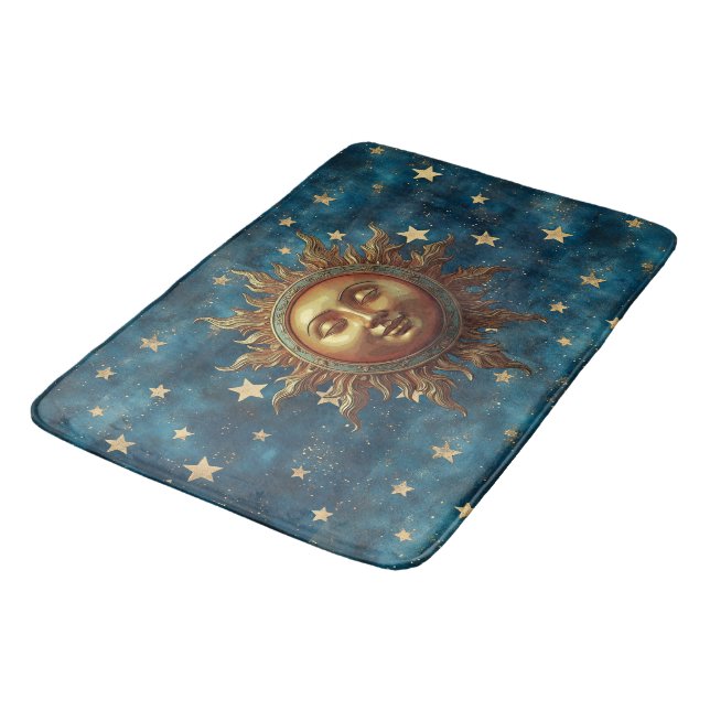Celestial Sun Bath Mat (Angled)