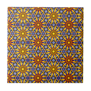 Celestial Sun Ceramic Tile