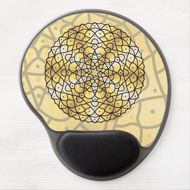 Celestial Sun Gel Mousepad (Front)