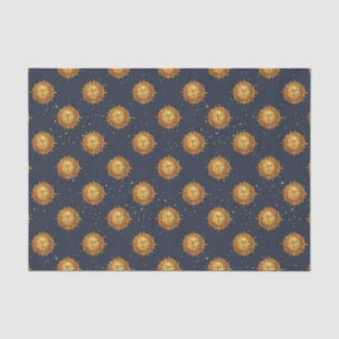 Celestial Sun Gold Pattern (1) Tissue Paper