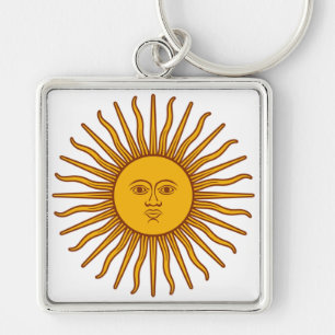 Celestial Sun Keychain