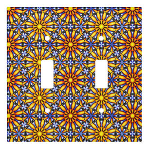 Celestial Sun Light Switch Cover