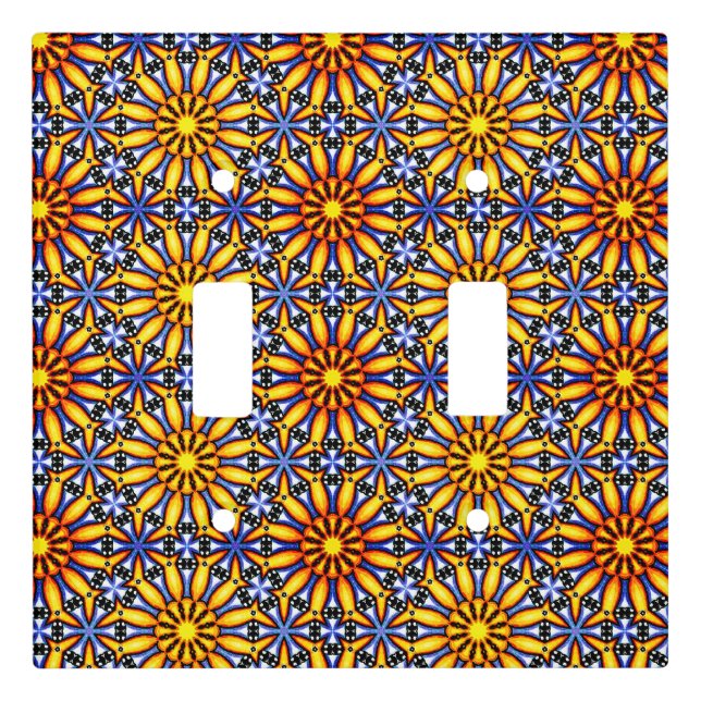 Celestial Sun Light Switch Cover (Front)