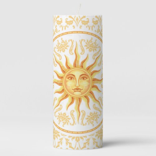 Celestial Sun Magic Pillar Candle