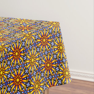 Celestial Sun Mandala Tablecloth