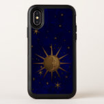 Celestial Sun Moon Brass Bas Relief Graphic Otterbox Symmetry Iphone X Case at Zazzle