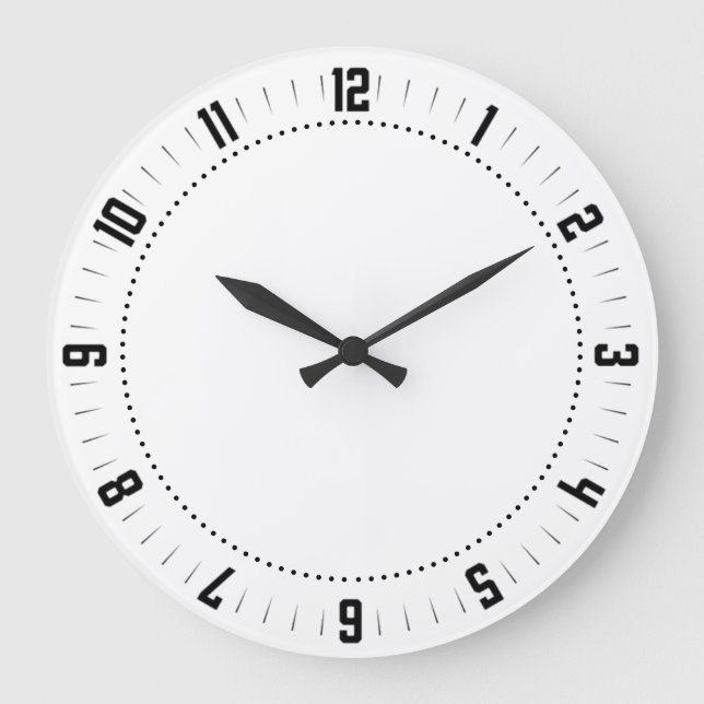 Celestial Sun Moon Faces Large Clock (Front)