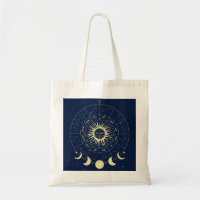 Celestial Sun Moon Phases Zodiac