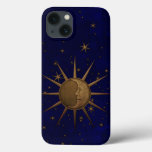 Celestial Sun Moon Starry Night Iphone 13 Case at Zazzle