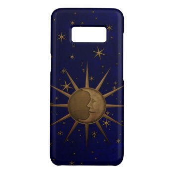 Celestial Sun Moon Starry Night Case-mate Samsung Galaxy S8 Case by Rage_Case at Zazzle