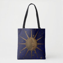 Celestial Sun Moon Starry Night