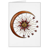 CELESTIAL SUN MOON & STARS ABSTRACT (Front)