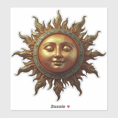 Celestial Sun  Sticker