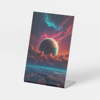Celestial Sunrise Pedestal Sign