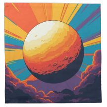 Celestial Sunset Cloth Napkin