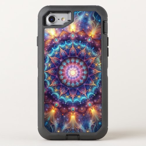Celestial Symphony Cosmic Kaleidoscope  OtterBox Defender iPhone SE87 Case