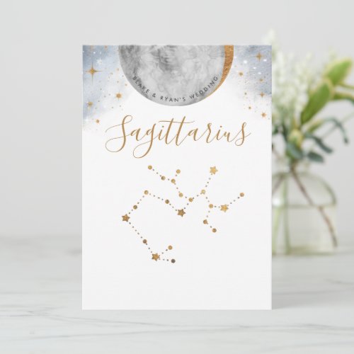 Celestial Table Number Sagittarius Constellation