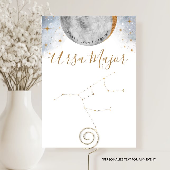 Celestial Table Number, Ursa Minor Constellation (Creator Uploaded)