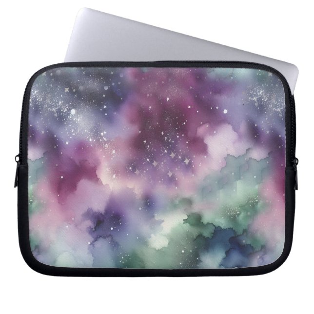 Celestial Tapestry Pattern Laptop Sleeve (Front)