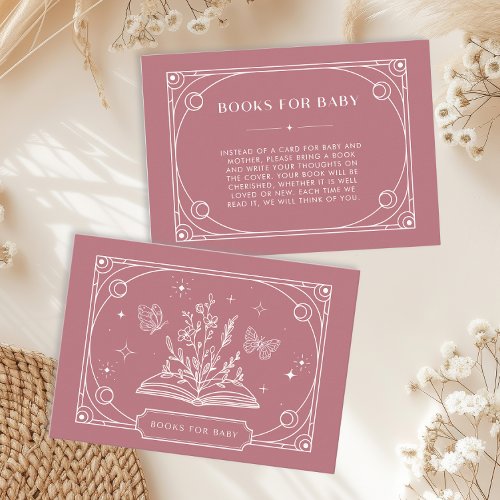 Celestial Tarot Rose Books for Baby Enclosure Card