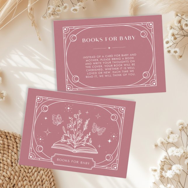 Celestial Tarot Rose Books for Baby Enclosure Card (Creator Uploaded)