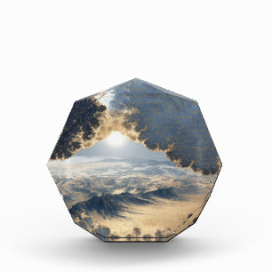Celestial Theorem: Octagonal Acrylic Cosmic Award