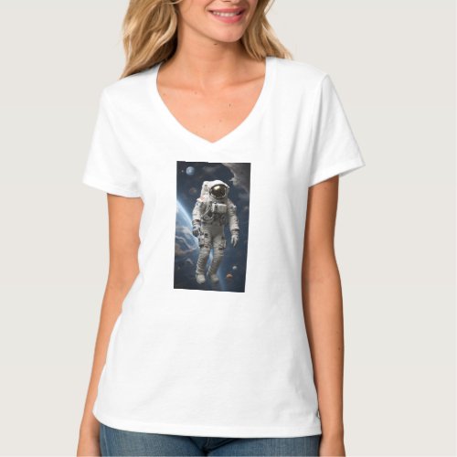 Celestial Threads _ Explore the Cosmos Collection T_Shirt