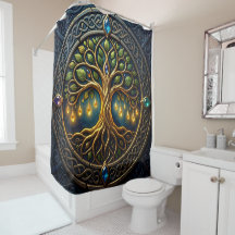 Celestial Tree of Light Celtic Golden Tree of Life