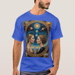 Celestial Twin Goddesses Portal Shirt