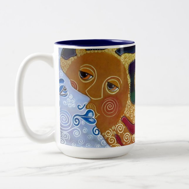 Celestial Two-Tone Coffee Mug (Left)