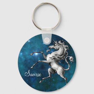 Celestial Unicorn Keychain