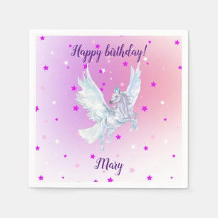 Celestial Unicorn Napkins