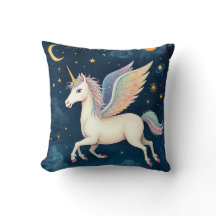 Celestial Unicorn Pillow