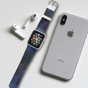 Celestial Veil Nebula Galaxy Starfield Cosmic Apple Watch Band