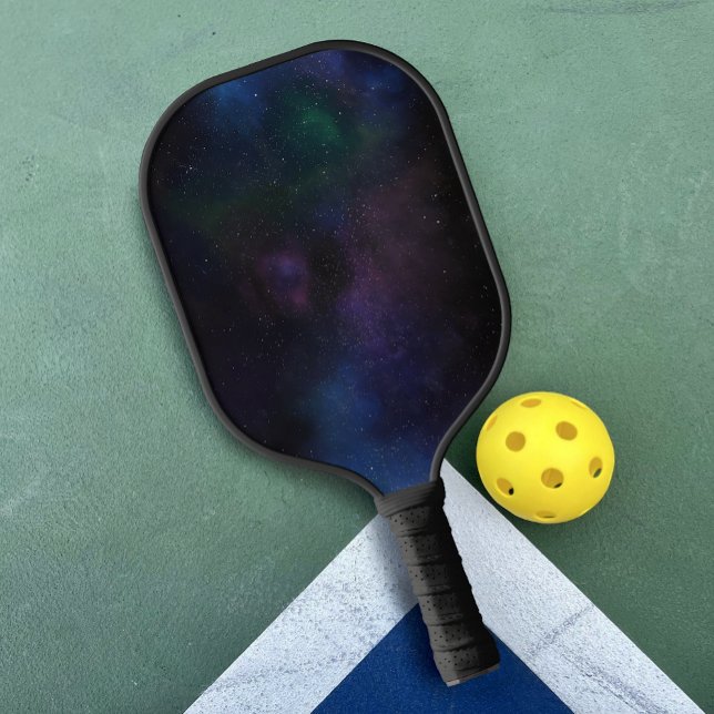 Celestial Veil Nebula Galaxy Starfield Cosmic Pickleball Paddle (Creator Uploaded)