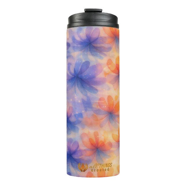 Celestial Veil Thermal Tumbler (Front)