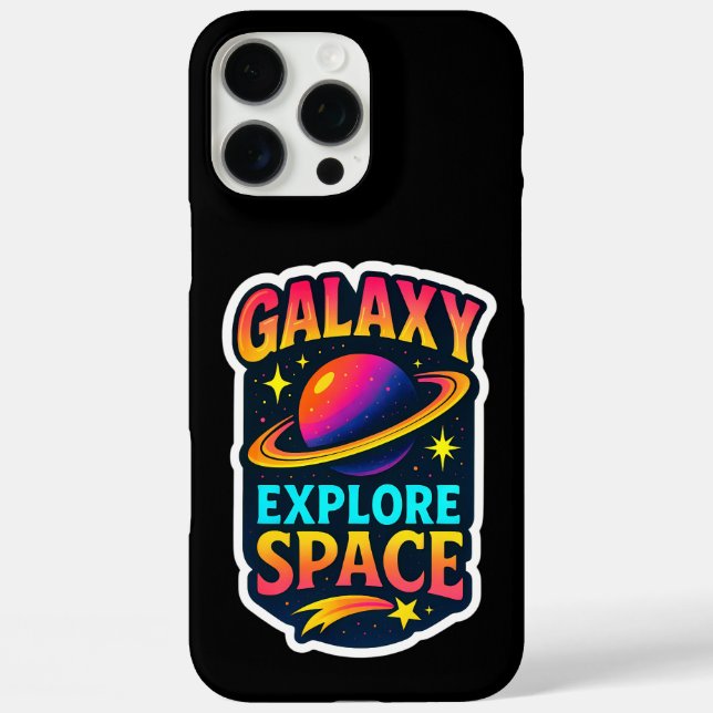 Celestial Vibes in Electric Orbit Case-Mate iPhone Case (Back)
