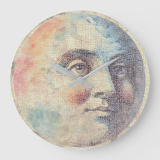Celestial Vintage - Man in the Moon Large Clock