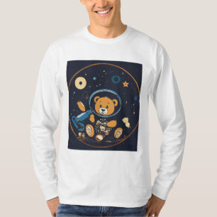 Celestial Voyage: Gravity-Inspired Space Station T T-Shirt