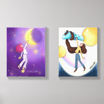 Celestial Wall Art – Original Canvas Prints