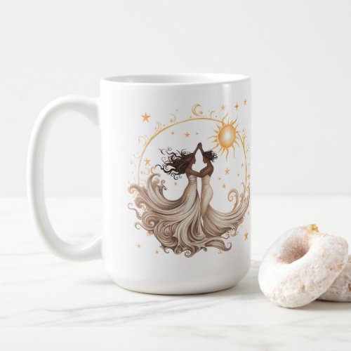 Celestial Waltz of Women Coffee Mug