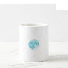 Celestial Watercolor Mug - Teal & Violet
