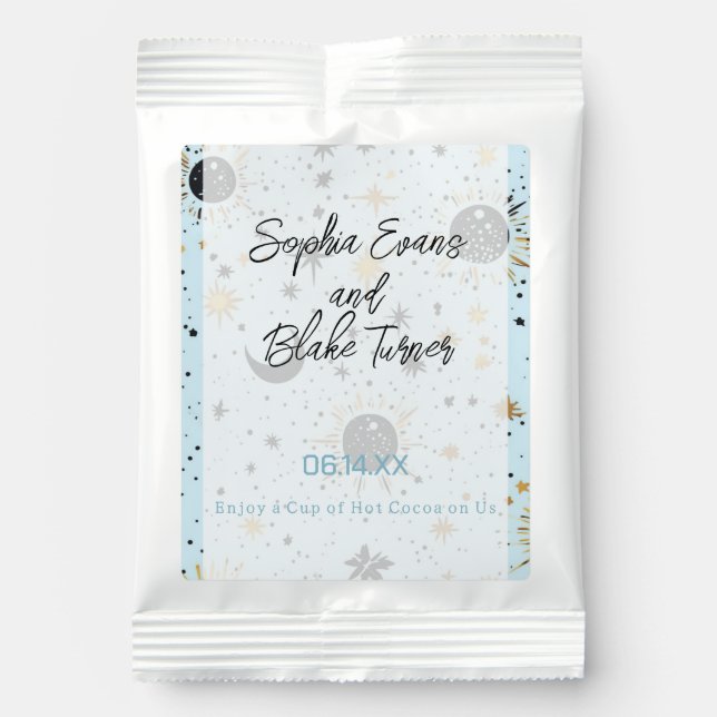 Celestial Wedding Hot Cocoa Drink Mix (Front)