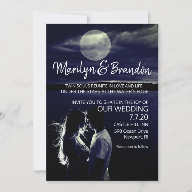 Celestial Wedding Invitation (Front)