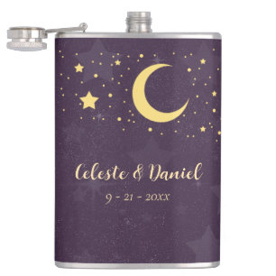 Celestial Wedding Starry Sky Flask