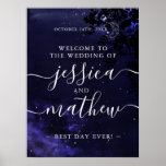Celestial Wedding Theme Welcome Sign 18x24 at Zazzle