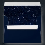 Celestial Wedding Watercolor Blue Sky and Stars Envelope<br><div class="desc">Celestial Wedding watercolor blue sky and stars envelope.</div>
